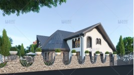 Proiect personalizat casa cu etaj si garaj dublu- Sector 1